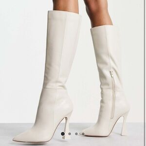 Vanessa white leather Aldo Boots